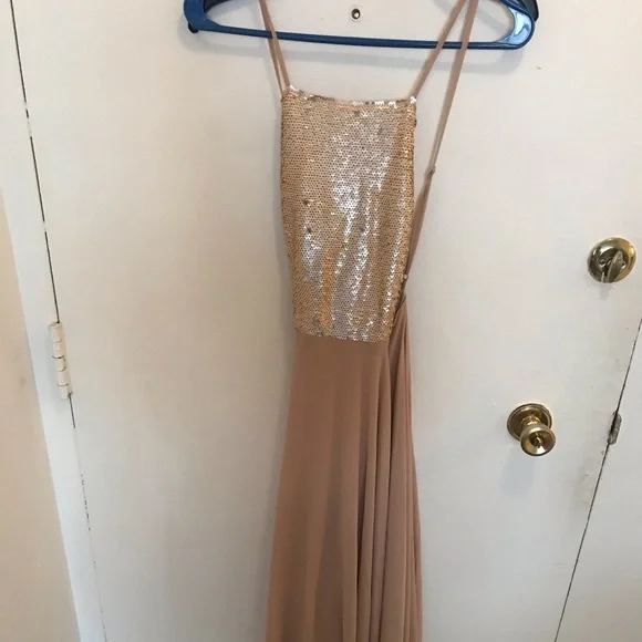 Lulus | Dresses | Gold And Pink Lulu Dress | Poshmark Lulus | Dresses | Gold And Pink Lulu Dress | Poshmark